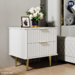 Classic Fusion Luxury Line Side Table ترابيزة جانبية Classic Fusion Luxury Line تجمع بين الطابع الكلاسيكي واللمسة العصرية، مصنوعة من خشب كونتر، مع أدراج Soft Close وشاحن وايرليس اختياري. Keywords: Side Table كلاسيك مودرن، ترابيزة جانبية، أثاث فاخر، شاحن وايرليس