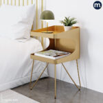 Prestige Luxury Line Side Table Side Table Prestige Luxury Line تعكس الفخامة في أبسط صورة، مع تنجيد عالي الجودة أو PVC وأرجل زان طبيعي. Keywords: Luxury Side Table، ترابيزة جانبية فاخرة، أثاث راقي