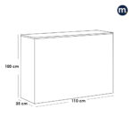 ⁦جزامة مناسبة لكل المساحات الصغيرة والكبيرة مع مظهر أنيق.⁩ - الصورة ⁦3⁩