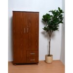 ⁦دولاب ملابس من خشب الكونتر بتصميم عصري⁩ - الصورة ⁦2⁩