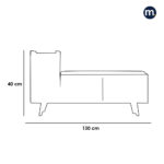 ⁦جزامة تصميم بسيط وسهل التنظيف⁩ - الصورة ⁦2⁩