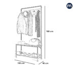 جزامة عملية بأرفف متناسقة