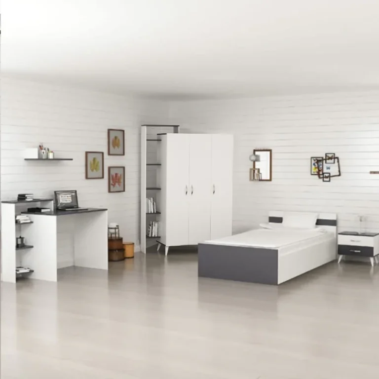 Windsor Bedroom | دولاب كبير + سرير سوبر كينج أو 2 سرير 120 | ضمان 10 سنوات غرفة نوم Windsor Bedroom بتصميم فاخر، سرير تنجيد فاخر ومريح، دولاب كبير، 2 كومود، وتسريحة أو مكتب. ضمان 10 سنوات. استمتع بالفخامة مع Windsor Bedroom، سرير تنجيد فاخر ومريح، دولاب كبير، 2 كومود، وتسريحة أو مكتب. ضمان 10 سنوات.