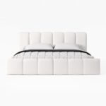 ⁦سرير سوبر كينج Luxe Haven – فخامة النوم الطبيعي⁩ - الصورة ⁦2⁩