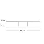 Opal TV Unit | وحدة تليفزيون خشب كونتر وأرجل زان طبيعي Opal TV Unit مع مفصلات Soft Close، أكسسوارات إيطالي، وأرجل زان طبيعي. تصميم عصري وجميل مع لمسة فخامة. وحدة Opal TV Unit عملية وفاخرة، خشب كونتر، مفصلات Soft Close، أرجل زان طبيعي، وأكسسوارات إيطالي عالية الجودة.