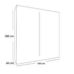 9. غرفة نوم عرسان موديل Wedding Star للبيع