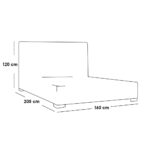 29. غرفة نوم مودرن أسود موديل Black Star للبيع