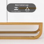 بوفيه سفرة مودرن خشب طبيعي تصميم فاخر