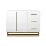 ⁦بوفيه سفرة مودرن خشب طبيعي تصميم فاخر⁩ - الصورة ⁦4⁩