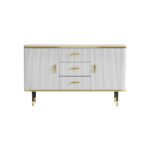 ⁦بوفيه سفرة مودرن خشب زان وكونتر طبيعي⁩ - الصورة ⁦5⁩