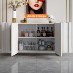 ⁦بوفيه سفرة عصري من خشب الزان الطبيعي⁩ - الصورة ⁦4⁩