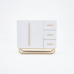 ⁦بوفيه سفرة مودرن خشب طبيعي تصميم فاخر⁩ - الصورة ⁦7⁩