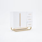 ⁦بوفيه سفرة مودرن خشب طبيعي تصميم فاخر⁩ - الصورة ⁦8⁩