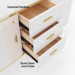 ⁦بوفيه سفرة مودرن خشب زان وكونتر طبيعي⁩ - الصورة ⁦13⁩