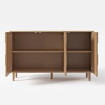 ⁦بوفيه سفرة فاخر من خشب كونتر طبيعي⁩ - الصورة ⁦7⁩