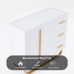 ⁦بوفيه سفرة مودرن خشب طبيعي تصميم فاخر⁩ - الصورة ⁦10⁩