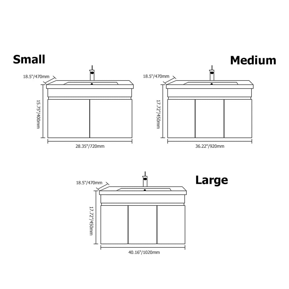 Vanity-cabinate-1-30 KANT - الصورة 1